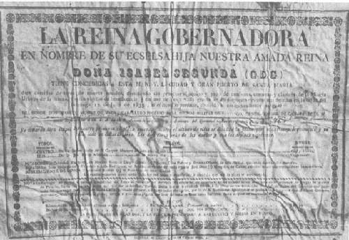 cartel 1835