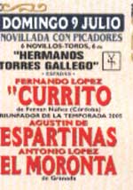 Perez mota sustituyo a Currito