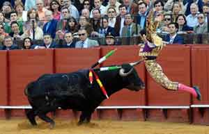Espectacular Ferrera en banderillas