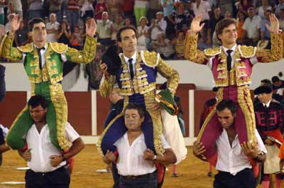 Imagen muy prodigada durante la feria.