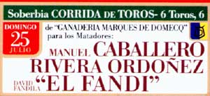 Rese�a del festejo