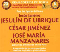 Rese�a del festejo