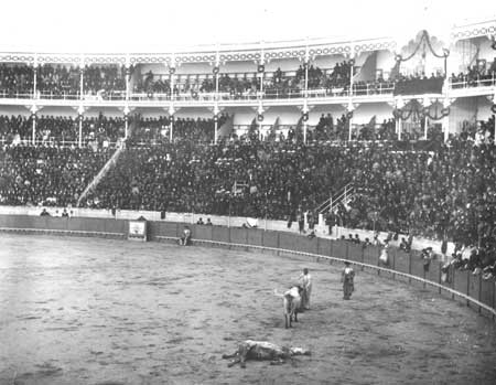 Plaza Real de El Puerto a�o 1.888